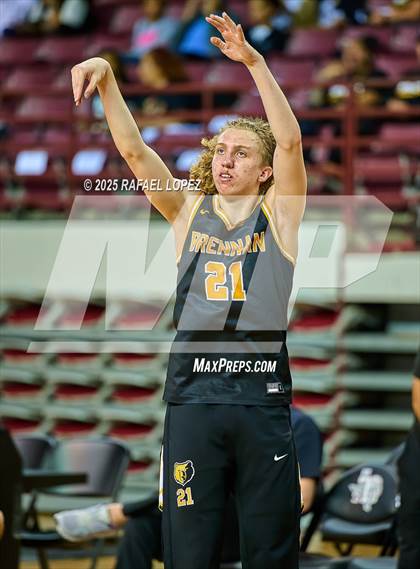 Thumbnail 1 in Brennan vs. Bellaire (UIL 6A D1 Basketball Semifinal) photogallery.