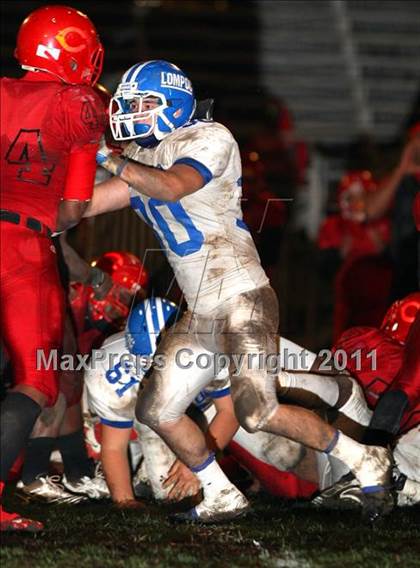 Thumbnail 1 in Lompoc @ Centennial (CIF SS Playoffs) photogallery.