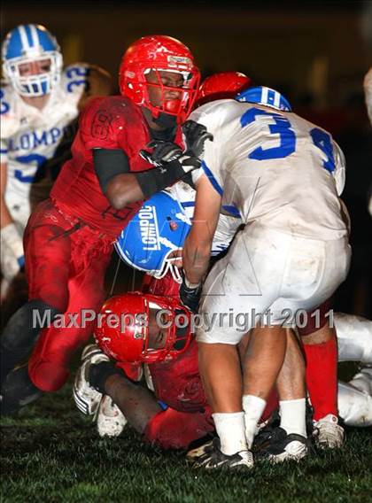 Thumbnail 3 in Lompoc @ Centennial (CIF SS Playoffs) photogallery.