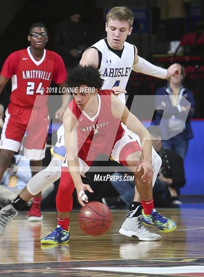 Thumbnail 3 in Amityville vs. Ardsley (NYSPHSAA Class A Final) photogallery.