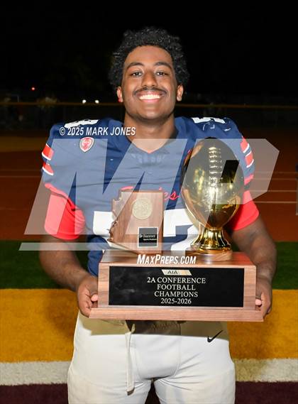 Thumbnail 3 in St. Johns vs. Scottsdale Christian Academy (AIA 2A Final Awards) photogallery.