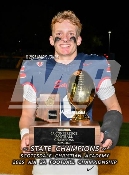 Thumbnail 3 in St. Johns vs. Scottsdale Christian Academy (AIA 2A Final Awards) photogallery.