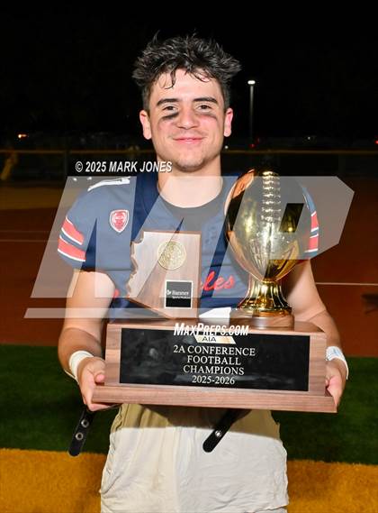 Thumbnail 2 in St. Johns vs. Scottsdale Christian Academy (AIA 2A Final Awards) photogallery.