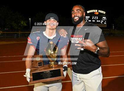 Thumbnail 3 in St. Johns vs. Scottsdale Christian Academy (AIA 2A Final Awards) photogallery.