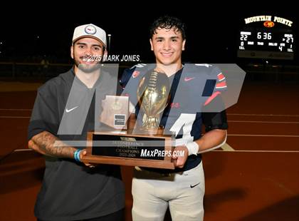 Thumbnail 2 in St. Johns vs. Scottsdale Christian Academy (AIA 2A Final Awards) photogallery.