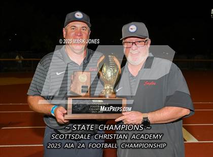 Thumbnail 2 in St. Johns vs. Scottsdale Christian Academy (AIA 2A Final Awards) photogallery.