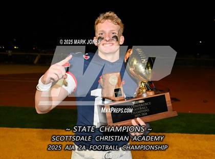 Thumbnail 1 in St. Johns vs. Scottsdale Christian Academy (AIA 2A Final Awards) photogallery.