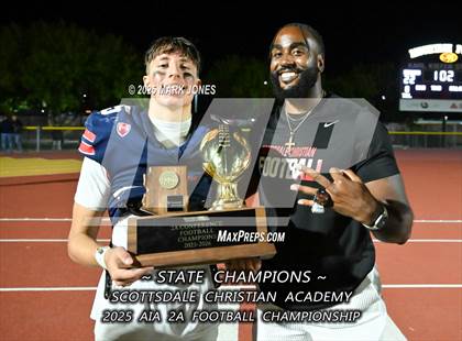 Thumbnail 1 in St. Johns vs. Scottsdale Christian Academy (AIA 2A Final Awards) photogallery.