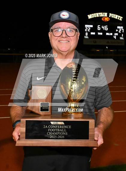 Thumbnail 3 in St. Johns vs. Scottsdale Christian Academy (AIA 2A Final Awards) photogallery.