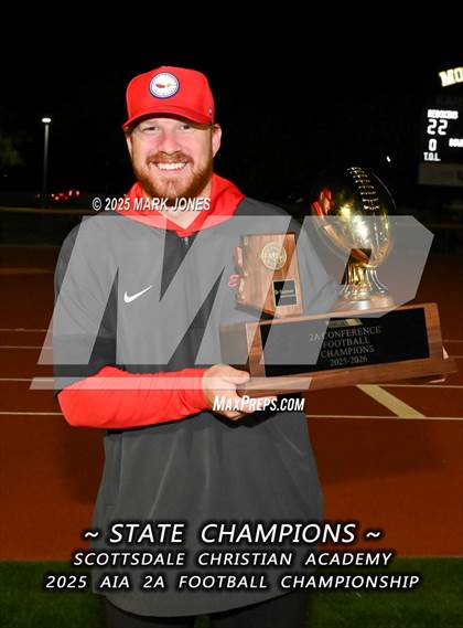 Thumbnail 2 in St. Johns vs. Scottsdale Christian Academy (AIA 2A Final Awards) photogallery.