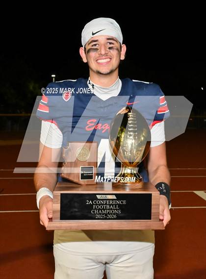 Thumbnail 3 in St. Johns vs. Scottsdale Christian Academy (AIA 2A Final Awards) photogallery.