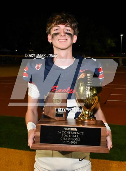 Thumbnail 2 in St. Johns vs. Scottsdale Christian Academy (AIA 2A Final Awards) photogallery.