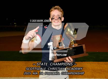 Thumbnail 3 in St. Johns vs. Scottsdale Christian Academy (AIA 2A Final Awards) photogallery.