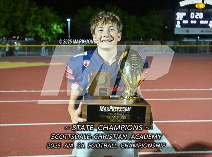 Thumbnail 3 in St. Johns vs. Scottsdale Christian Academy (AIA 2A Final Awards) photogallery.