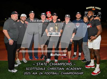 Thumbnail 3 in St. Johns vs. Scottsdale Christian Academy (AIA 2A Final Awards) photogallery.