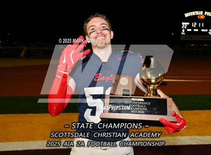 Thumbnail 2 in St. Johns vs. Scottsdale Christian Academy (AIA 2A Final Awards) photogallery.