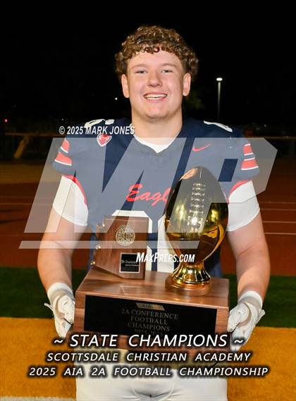 Thumbnail 2 in St. Johns vs. Scottsdale Christian Academy (AIA 2A Final Awards) photogallery.