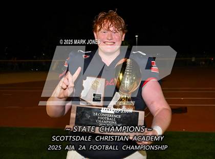 Thumbnail 1 in St. Johns vs. Scottsdale Christian Academy (AIA 2A Final Awards) photogallery.