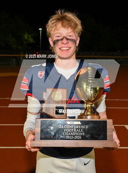 Thumbnail 2 in St. Johns vs. Scottsdale Christian Academy (AIA 2A Final Awards) photogallery.