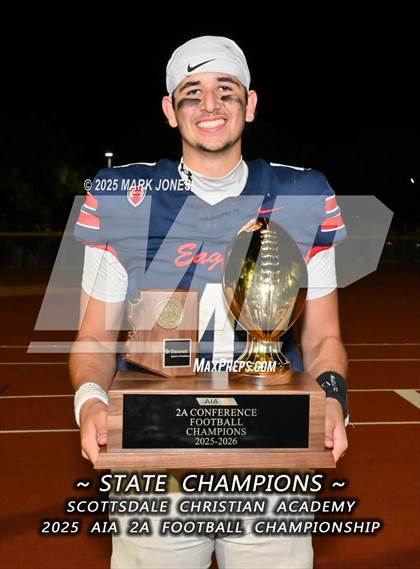 Thumbnail 1 in St. Johns vs. Scottsdale Christian Academy (AIA 2A Final Awards) photogallery.