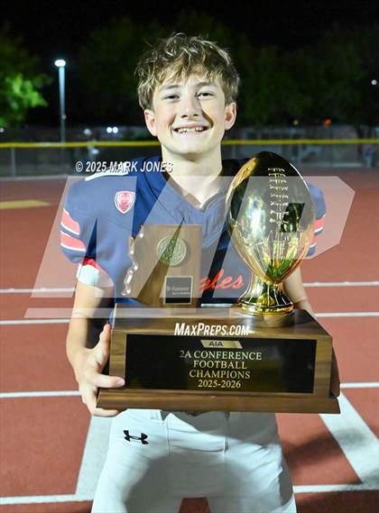 Thumbnail 3 in St. Johns vs. Scottsdale Christian Academy (AIA 2A Final Awards) photogallery.