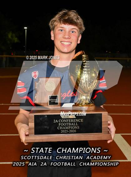 Thumbnail 2 in St. Johns vs. Scottsdale Christian Academy (AIA 2A Final Awards) photogallery.