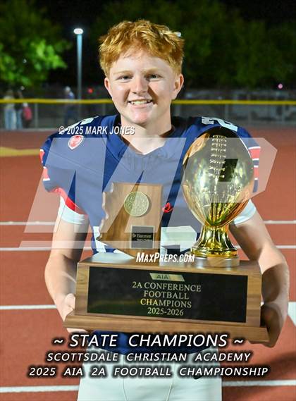 Thumbnail 2 in St. Johns vs. Scottsdale Christian Academy (AIA 2A Final Awards) photogallery.