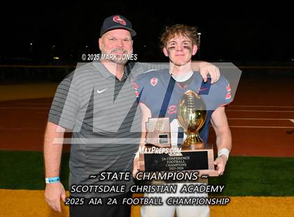 Thumbnail 2 in St. Johns vs. Scottsdale Christian Academy (AIA 2A Final Awards) photogallery.