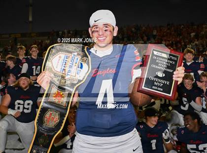 Thumbnail 2 in St. Johns vs. Scottsdale Christian Academy (AIA 2A Final Awards) photogallery.