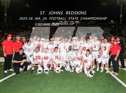Thumbnail 2 in St. Johns vs. Scottsdale Christian Academy (AIA 2A Final Awards) photogallery.