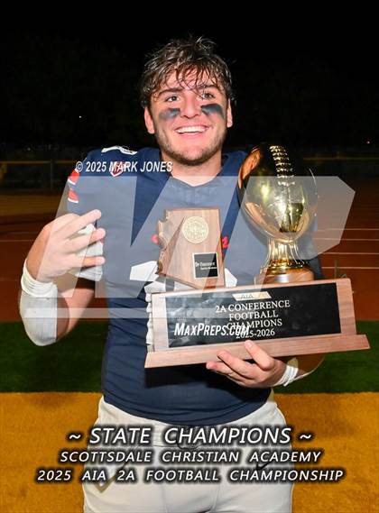 Thumbnail 2 in St. Johns vs. Scottsdale Christian Academy (AIA 2A Final Awards) photogallery.