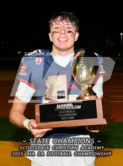 Thumbnail 3 in St. Johns vs. Scottsdale Christian Academy (AIA 2A Final Awards) photogallery.