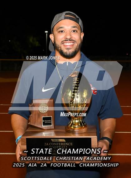 Thumbnail 2 in St. Johns vs. Scottsdale Christian Academy (AIA 2A Final Awards) photogallery.