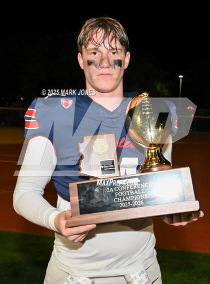 Thumbnail 2 in St. Johns vs. Scottsdale Christian Academy (AIA 2A Final Awards) photogallery.