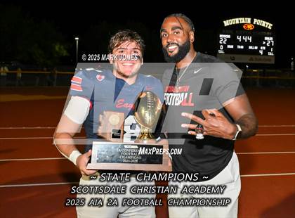 Thumbnail 2 in St. Johns vs. Scottsdale Christian Academy (AIA 2A Final Awards) photogallery.