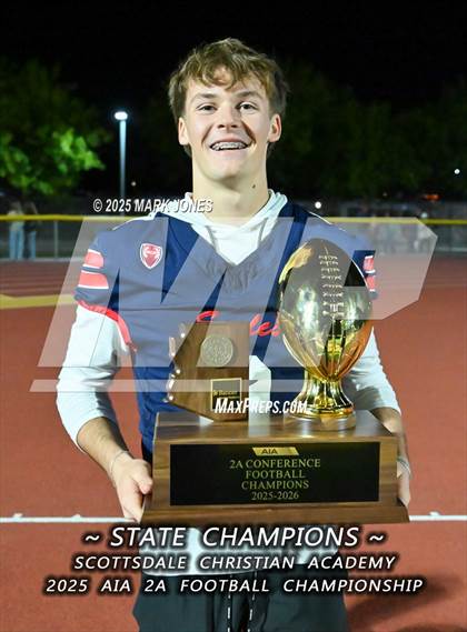 Thumbnail 1 in St. Johns vs. Scottsdale Christian Academy (AIA 2A Final Awards) photogallery.