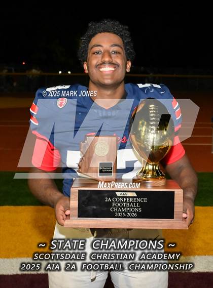 Thumbnail 1 in St. Johns vs. Scottsdale Christian Academy (AIA 2A Final Awards) photogallery.