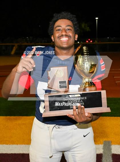 Thumbnail 2 in St. Johns vs. Scottsdale Christian Academy (AIA 2A Final Awards) photogallery.