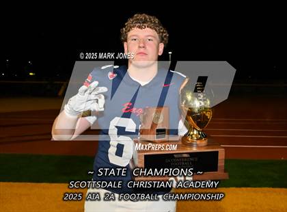 Thumbnail 1 in St. Johns vs. Scottsdale Christian Academy (AIA 2A Final Awards) photogallery.