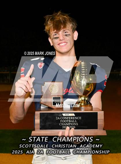 Thumbnail 1 in St. Johns vs. Scottsdale Christian Academy (AIA 2A Final Awards) photogallery.