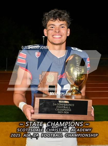 Thumbnail 2 in St. Johns vs. Scottsdale Christian Academy (AIA 2A Final Awards) photogallery.