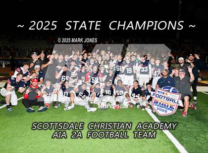 Thumbnail 1 in St. Johns vs. Scottsdale Christian Academy (AIA 2A Final Awards) photogallery.