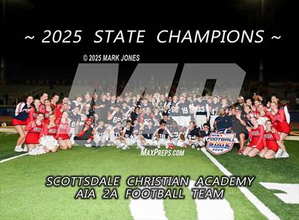 Thumbnail 3 in St. Johns vs. Scottsdale Christian Academy (AIA 2A Final Awards) photogallery.