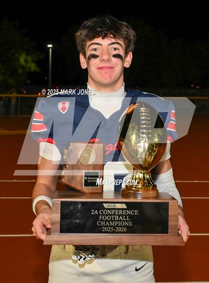 Thumbnail 3 in St. Johns vs. Scottsdale Christian Academy (AIA 2A Final Awards) photogallery.