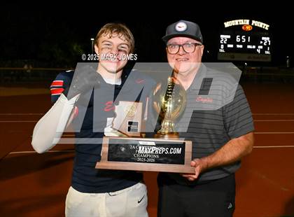 Thumbnail 1 in St. Johns vs. Scottsdale Christian Academy (AIA 2A Final Awards) photogallery.