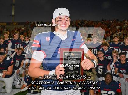 Thumbnail 1 in St. Johns vs. Scottsdale Christian Academy (AIA 2A Final Awards) photogallery.