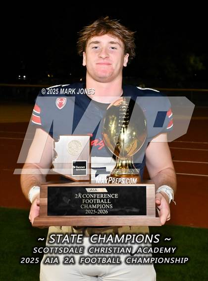 Thumbnail 1 in St. Johns vs. Scottsdale Christian Academy (AIA 2A Final Awards) photogallery.