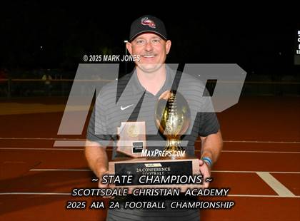 Thumbnail 1 in St. Johns vs. Scottsdale Christian Academy (AIA 2A Final Awards) photogallery.