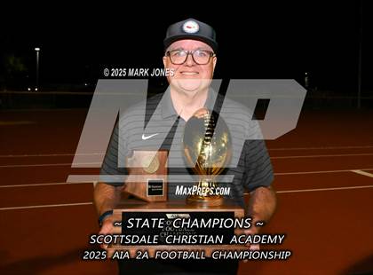 Thumbnail 3 in St. Johns vs. Scottsdale Christian Academy (AIA 2A Final Awards) photogallery.