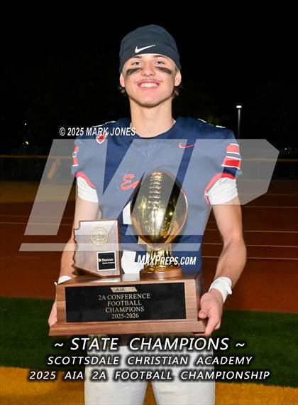 Thumbnail 3 in St. Johns vs. Scottsdale Christian Academy (AIA 2A Final Awards) photogallery.